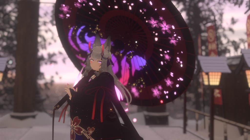 【3Dmodel】仕込み刀 隠妖丸【ModularAvatarギミック付】/Preparation sword【MAGimmick included】