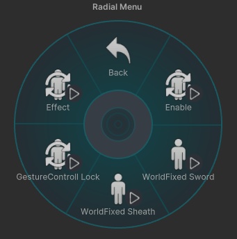 【3Dmodel】煌刃 穿月【ModularAvatarギミック付】/ShiningSword MoonBreaker【Effect included】