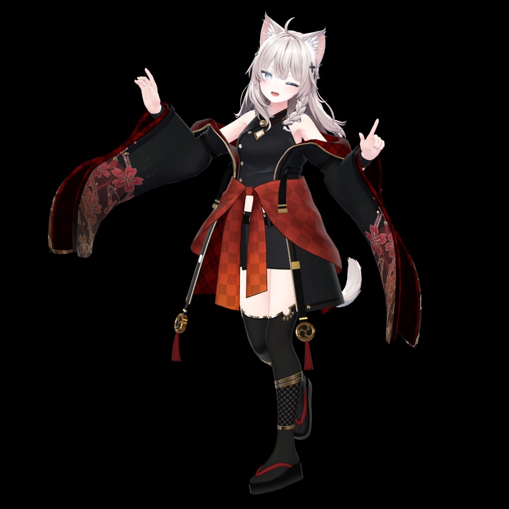 【3D衣装】Furisode Tailer【MA対応】