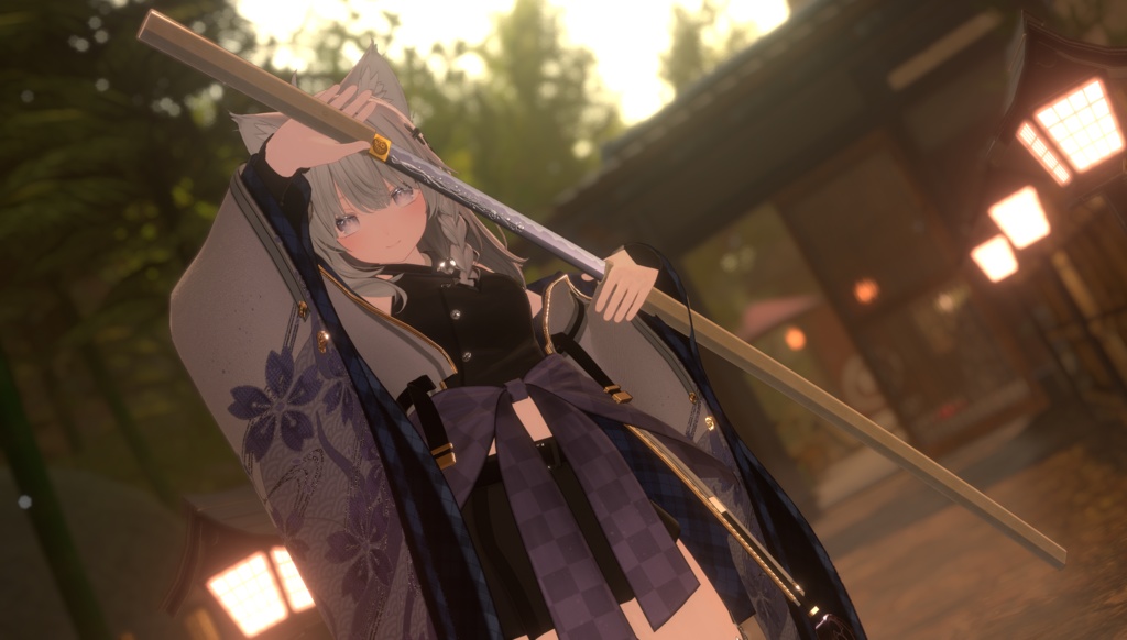 【公開セール】白鞘 雪月花【ギミック付武具】