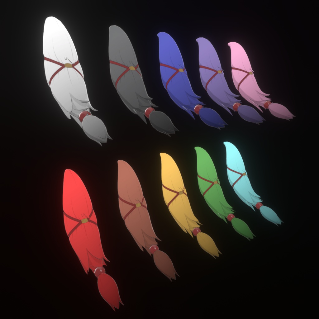 【公開セール】賢妖たる尾【MA対応アクセ】