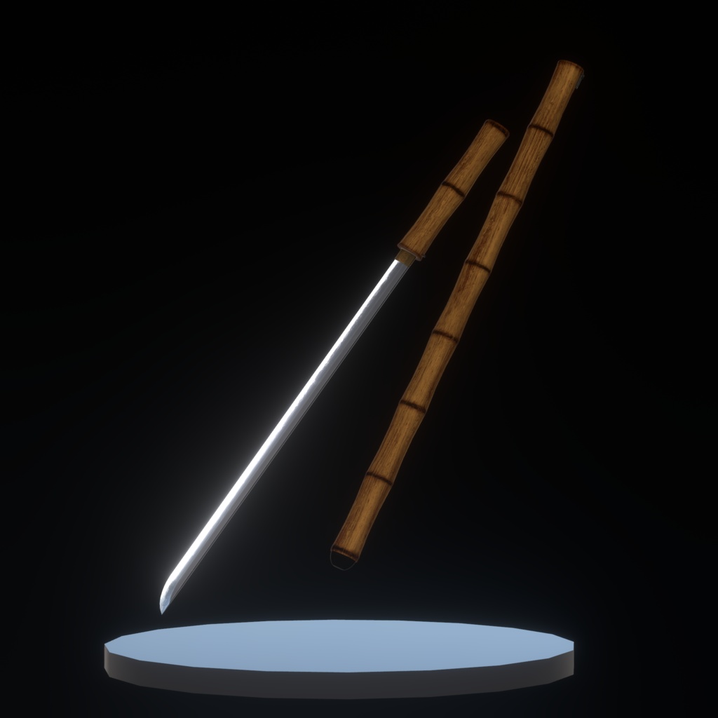 【公開SALE】仕込刀 -墨影-【ギミック付き武器】