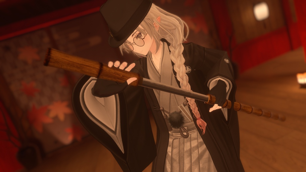 【公開SALE】仕込刀 -墨影-【ギミック付き武器】