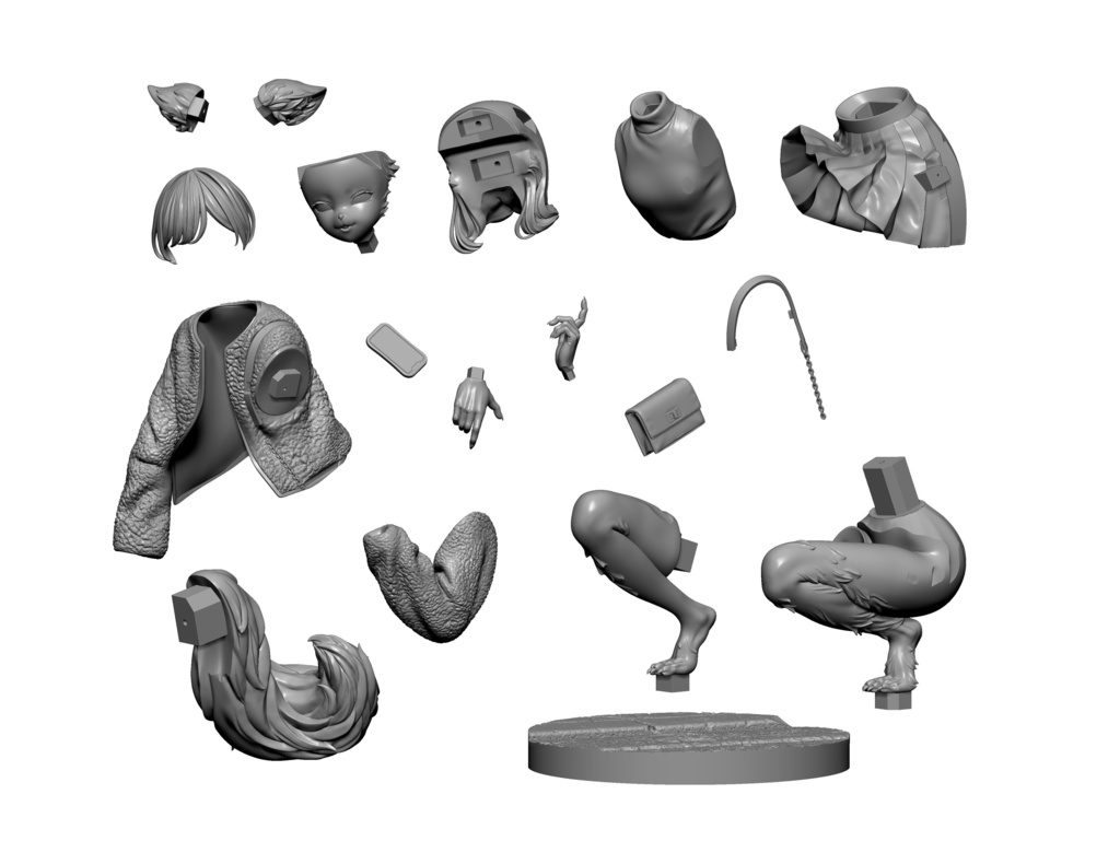 『キラキラの夜(Sparkle Night)』ガレージキット