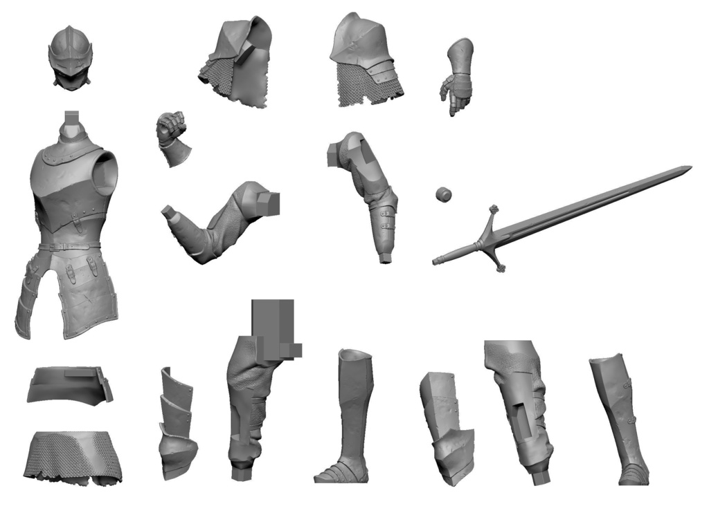 『灼叙のヴォイド(Mercenary Knight Void)』ガレージキット