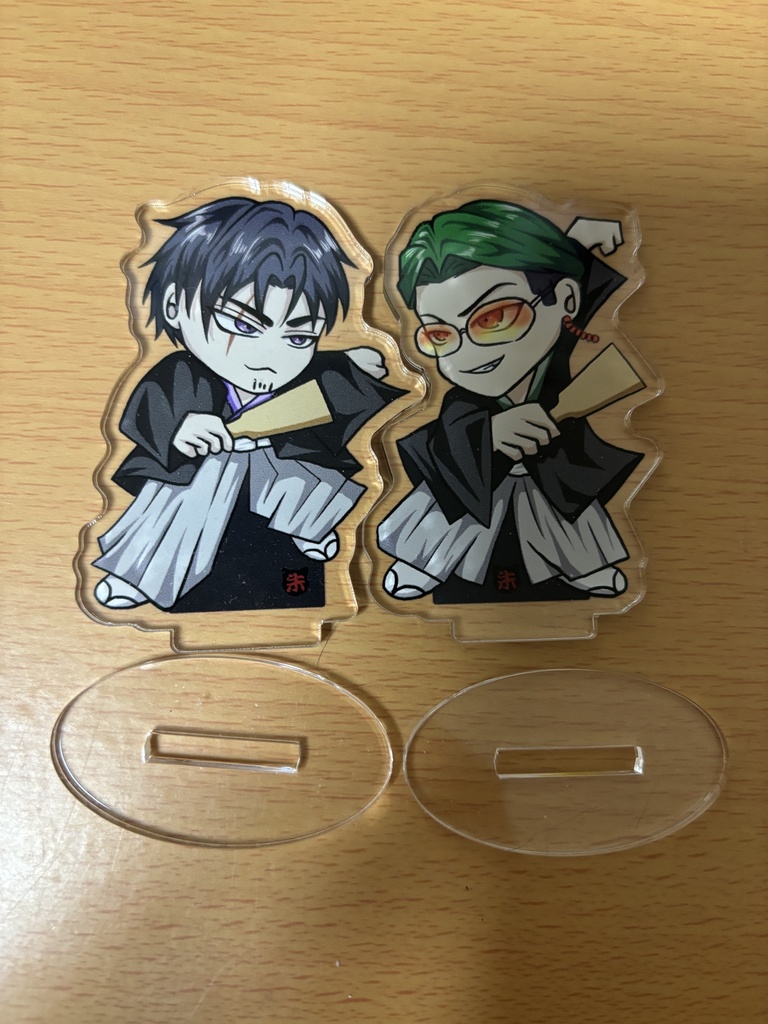 ＜セット販売＞戸狩玄弥&渋谷大智アクリルスタンド　和装ver