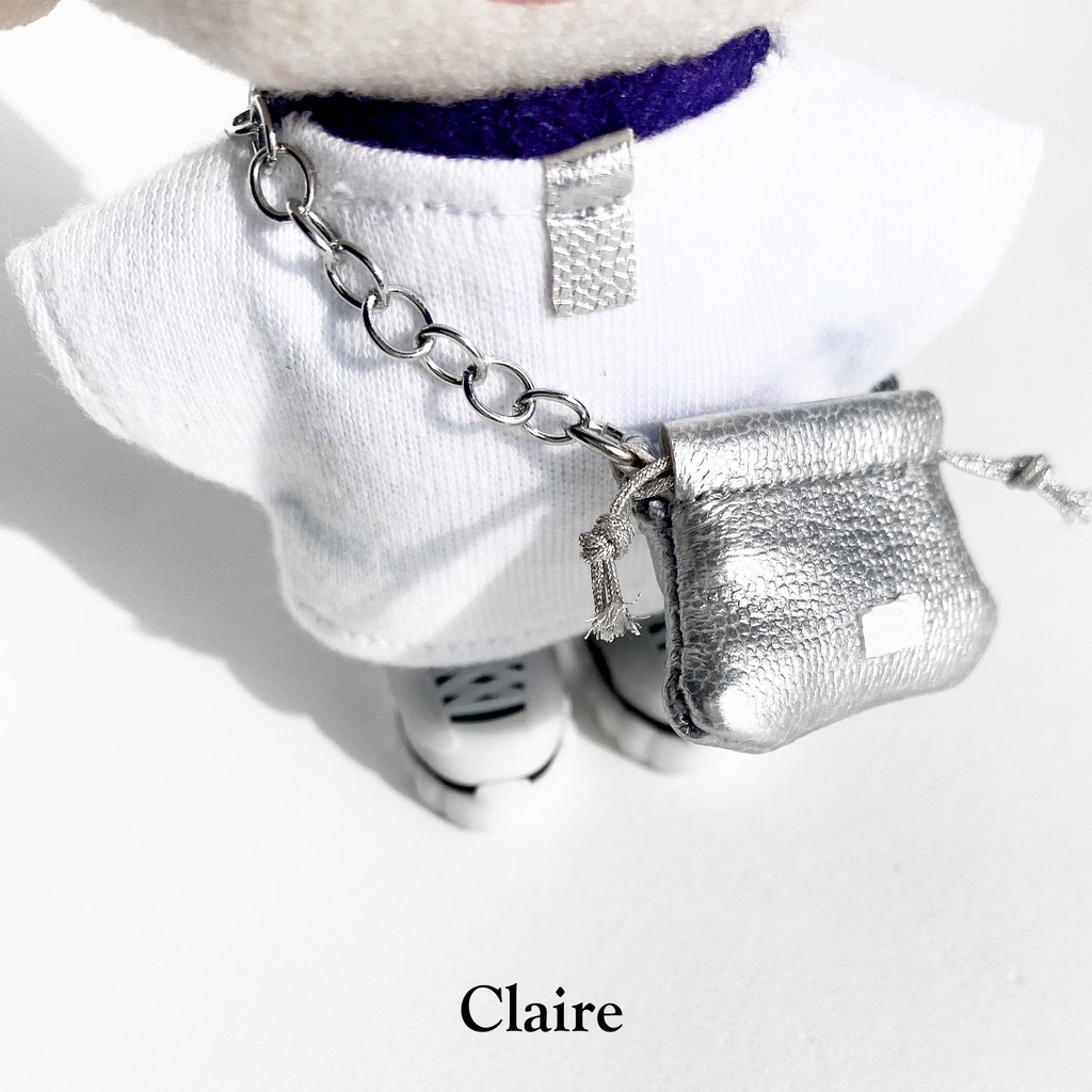 Shoulder Bag / Silver&Black