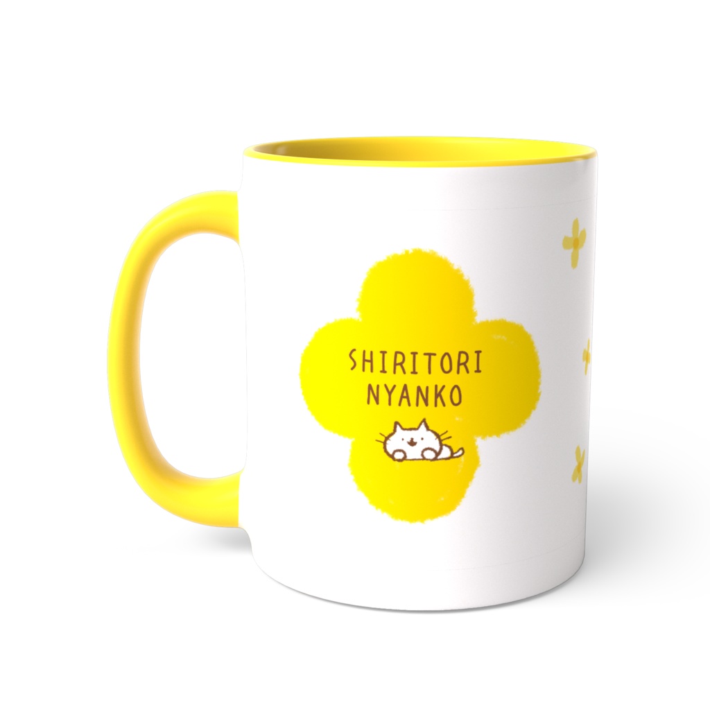 にゃんこマグカップ(ふらわー)