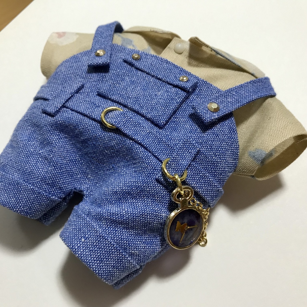 ○16cm○懐中時計付きサロペットセット