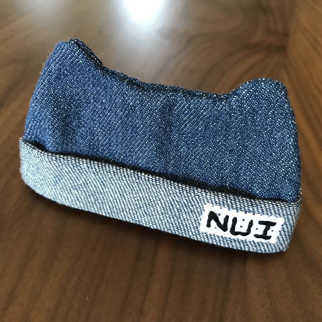 ねこみみデニム帽子