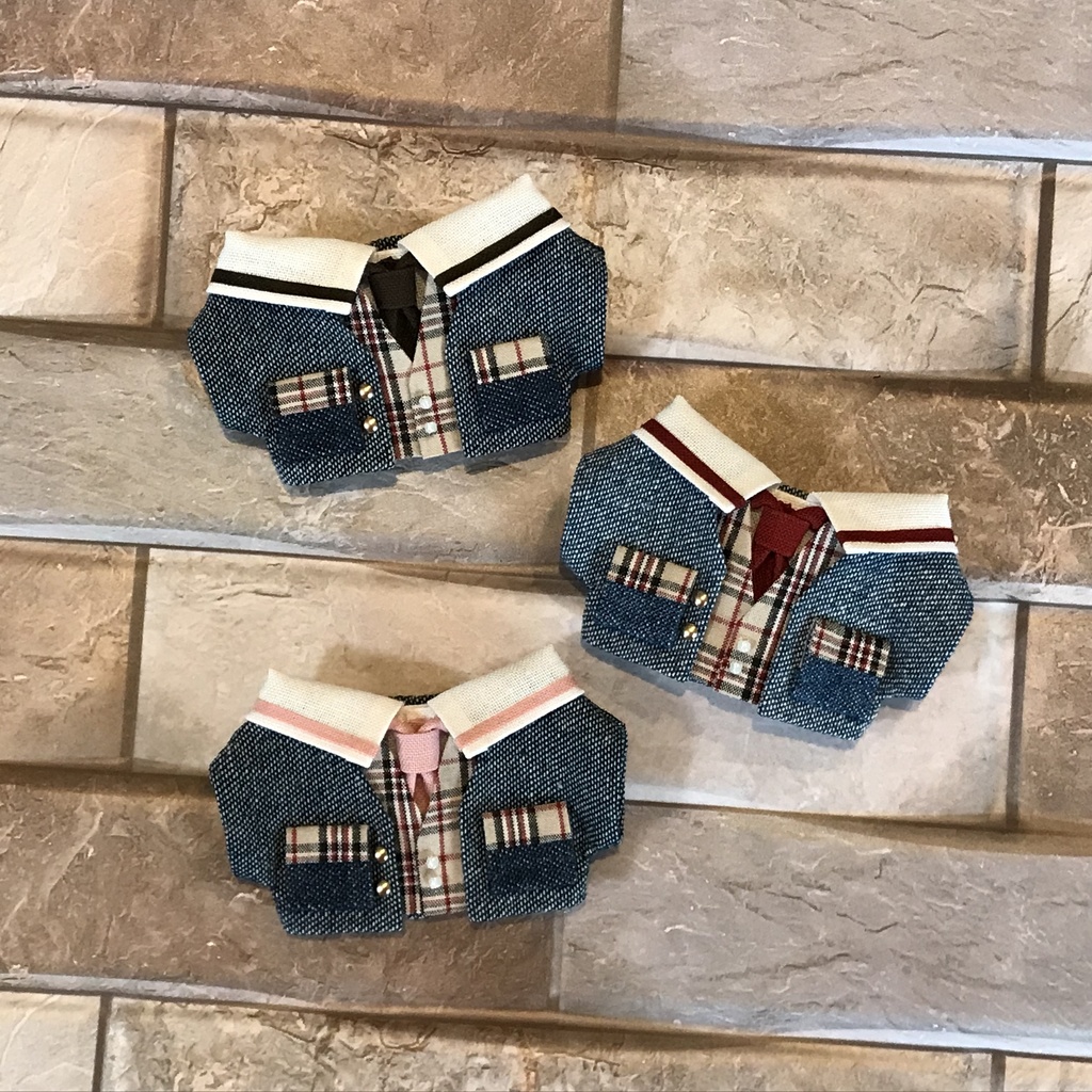 ネクタイとデニムジャケット-バレンタイン風味-