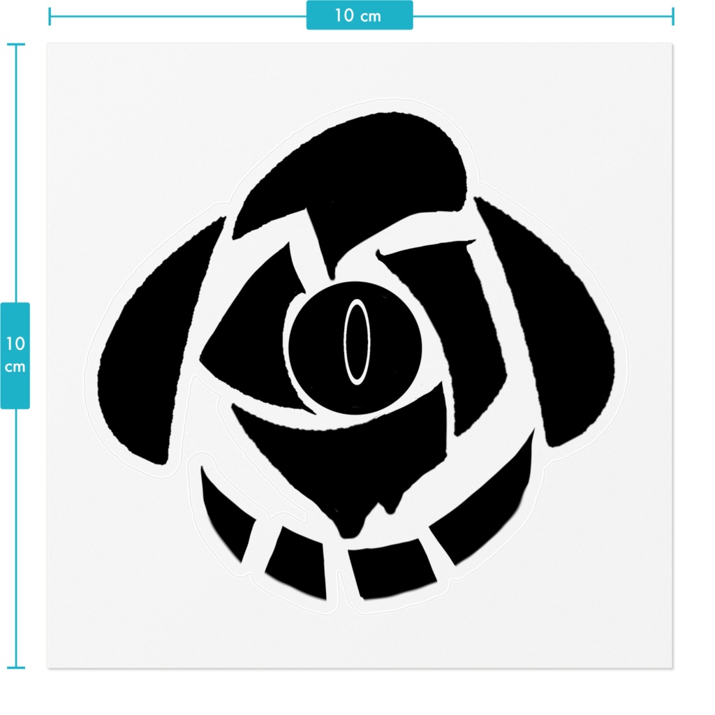 黒梦刻印ステッカー