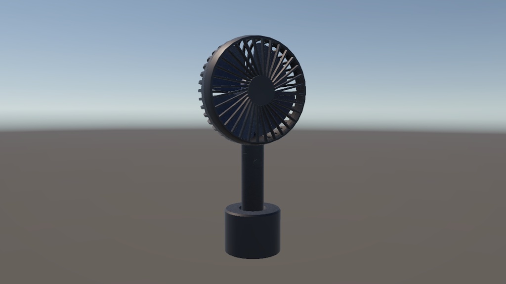ハンディファン 3Dモデル