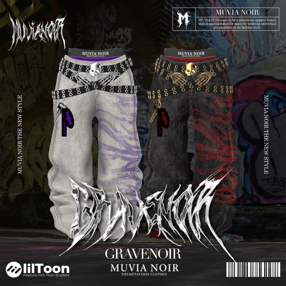 40%OFFセール❣【10アバター対応VRC想定衣装】♰GRAVENOIR♰