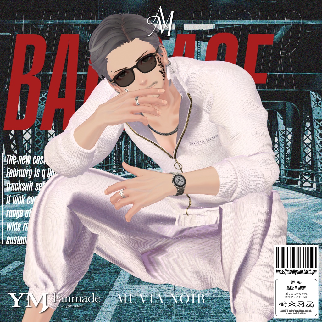 発売セール中‼️【YMファンメイド】【11アバター対応】♰BADRAGE♰