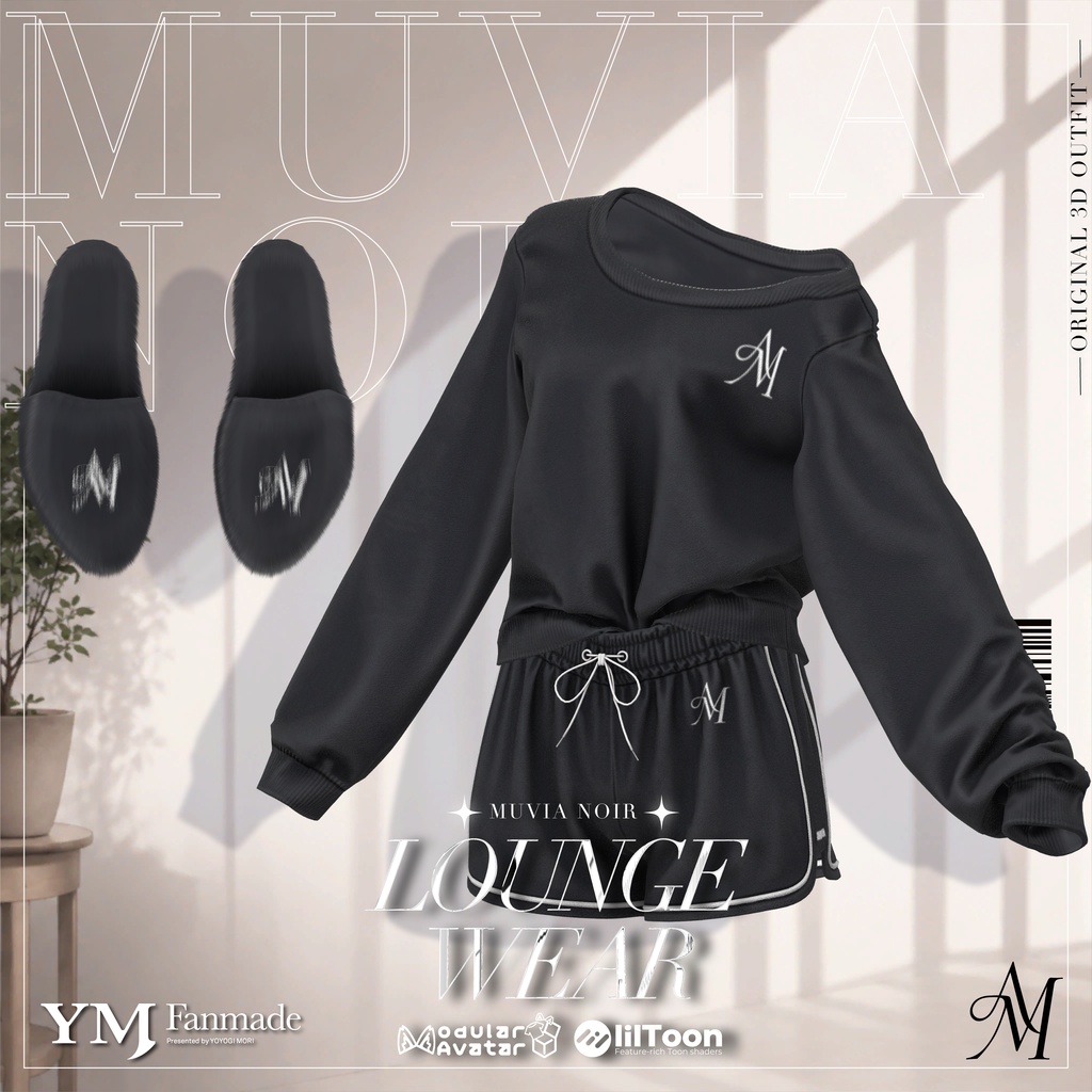 【🎁3日間無料配布🎁】【40アバター対応】【YMファンメイド】♰LoungeWear♰