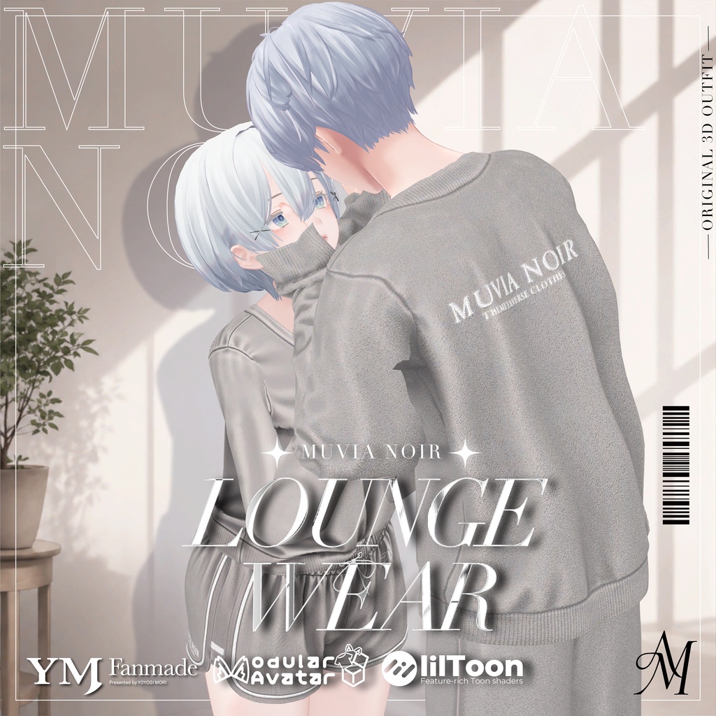 【🎁3日間無料配布🎁】【40アバター対応】【YMファンメイド】♰LoungeWear♰