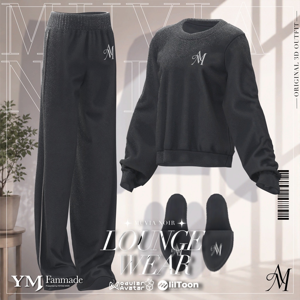 【🎁3日間無料配布🎁】【40アバター対応】【YMファンメイド】♰LoungeWear♰