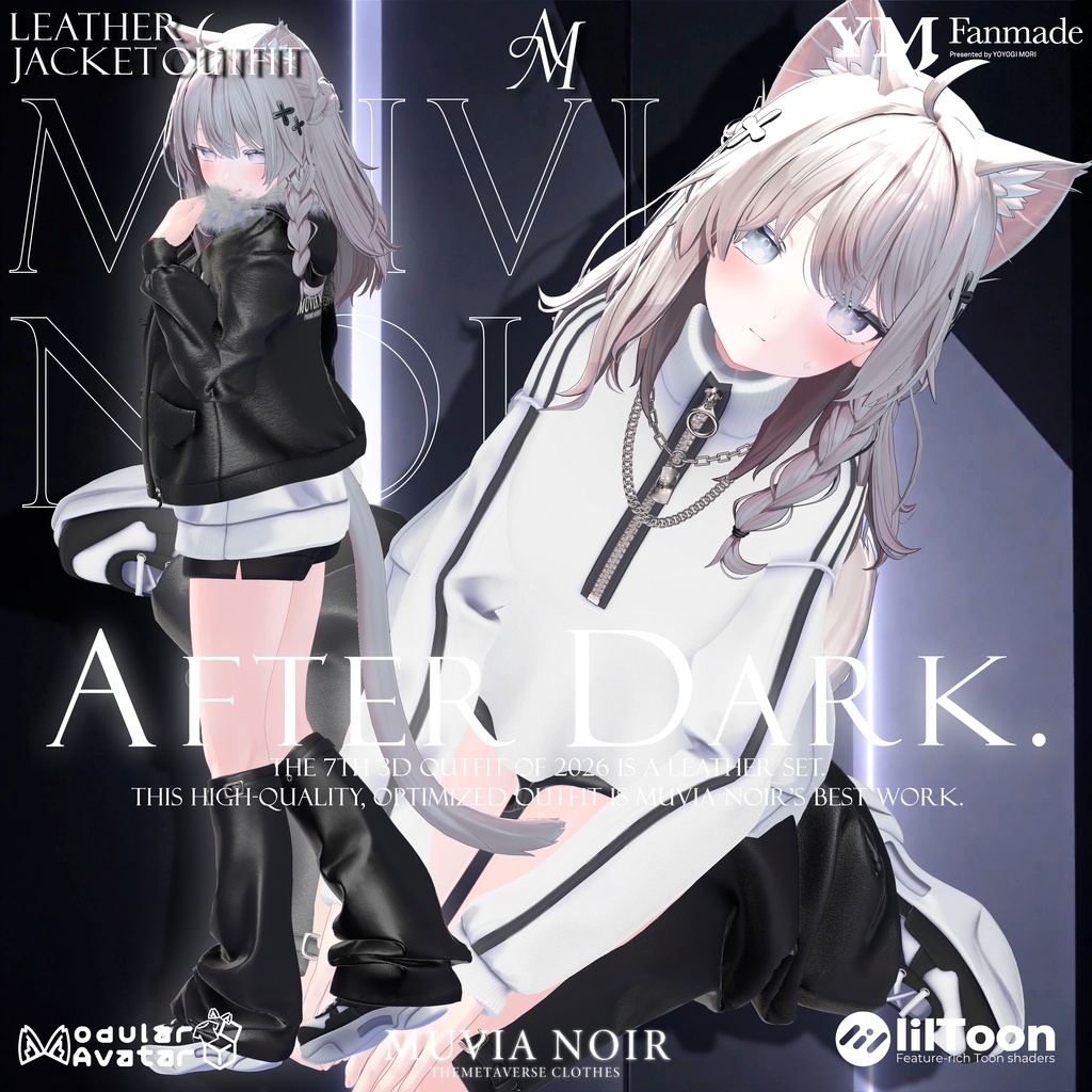 ✨発売記念セール✨【32アバター対応】【YMファンメイド】♰AFTER_DARK♰