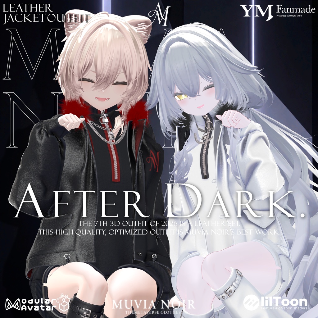 ✨発売記念セール✨【32アバター対応】【YMファンメイド】♰AFTER_DARK♰