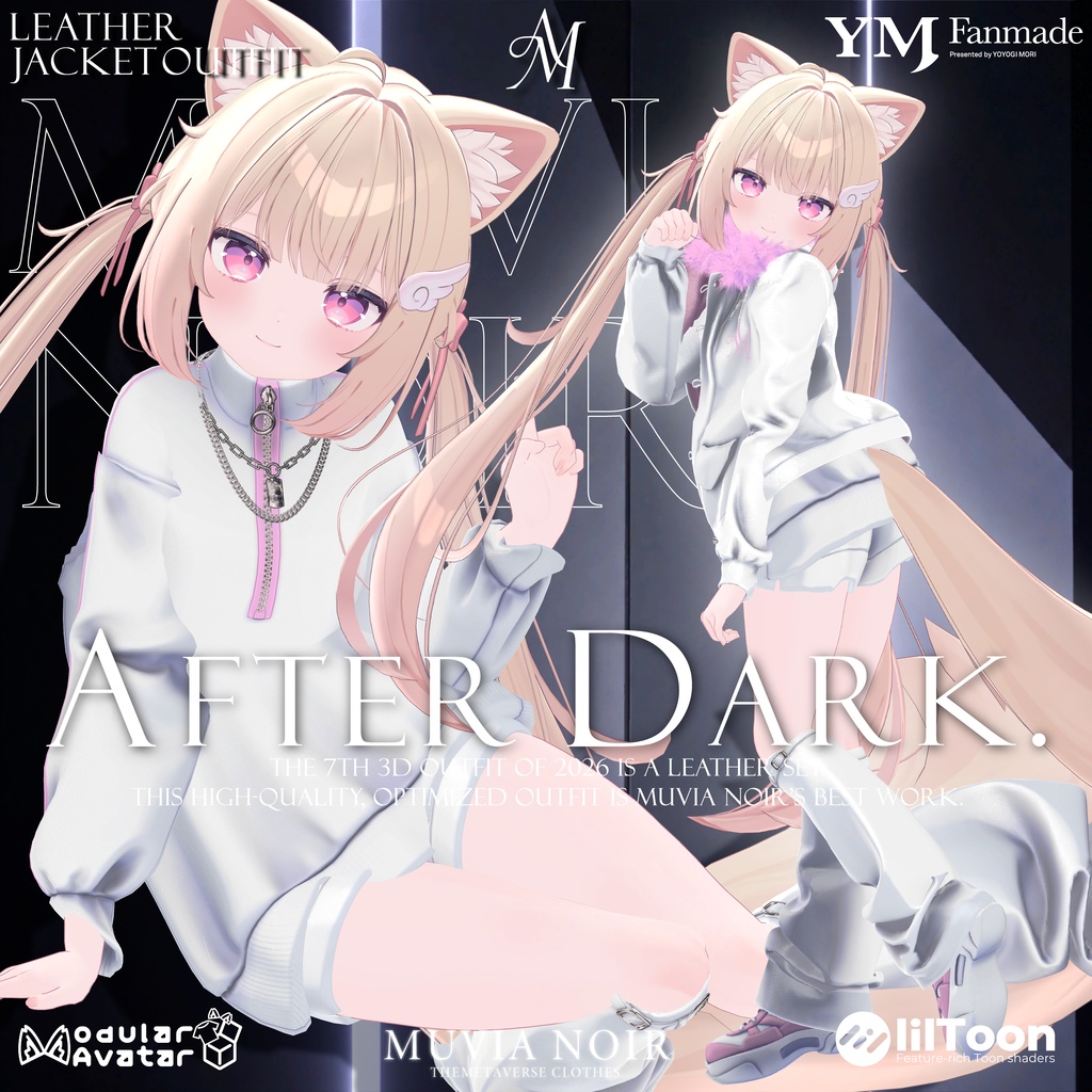 ✨発売記念セール✨【32アバター対応】【YMファンメイド】♰AFTER_DARK♰