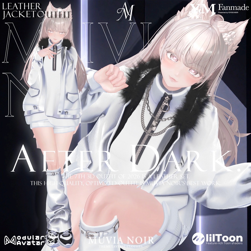 ✨発売記念セール✨【32アバター対応】【YMファンメイド】♰AFTER_DARK♰