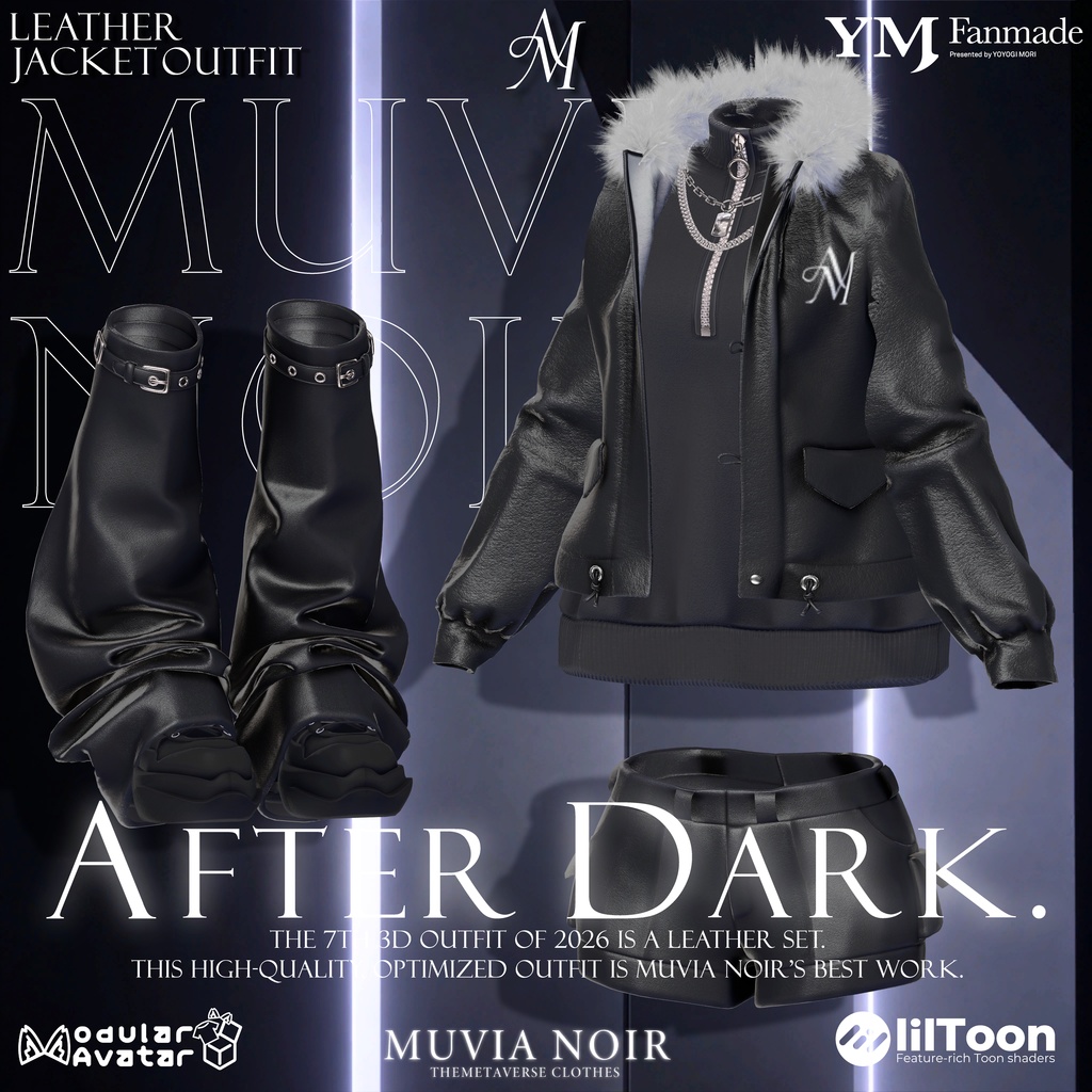 ✨発売記念セール✨【32アバター対応】【YMファンメイド】♰AFTER_DARK♰
