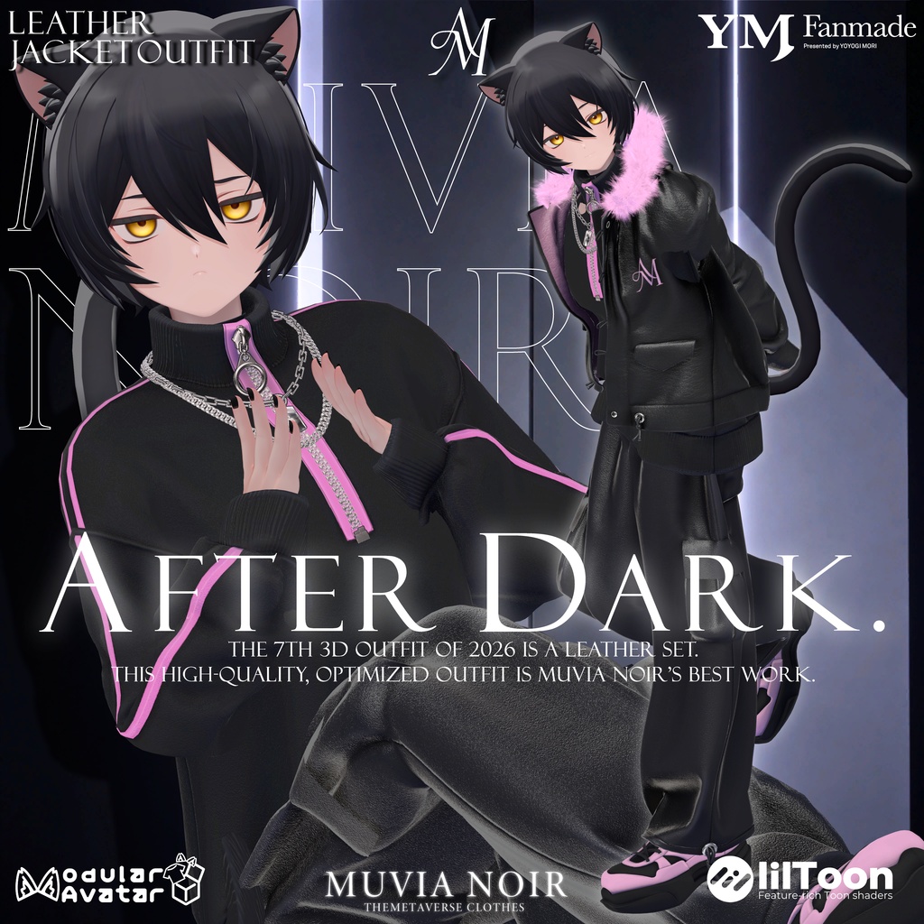 ✨発売記念セール✨【32アバター対応】【YMファンメイド】♰AFTER_DARK♰