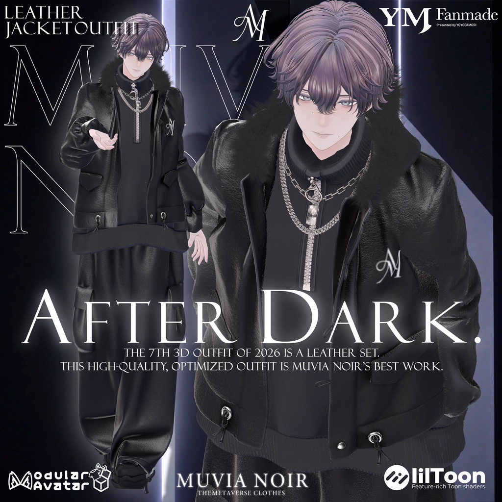 ✨発売記念セール✨【32アバター対応】【YMファンメイド】♰AFTER_DARK♰