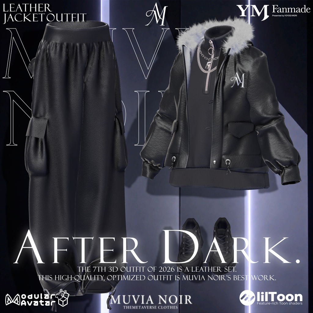 ✨発売記念セール✨【32アバター対応】【YMファンメイド】♰AFTER_DARK♰
