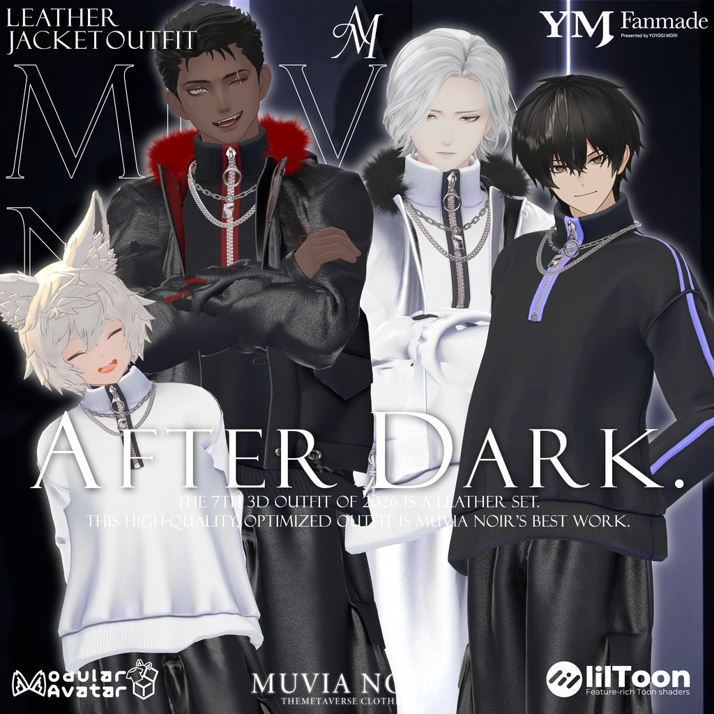 ✨発売記念セール✨【32アバター対応】【YMファンメイド】♰AFTER_DARK♰