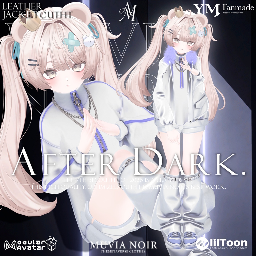 ✨発売記念セール✨【32アバター対応】【YMファンメイド】♰AFTER_DARK♰