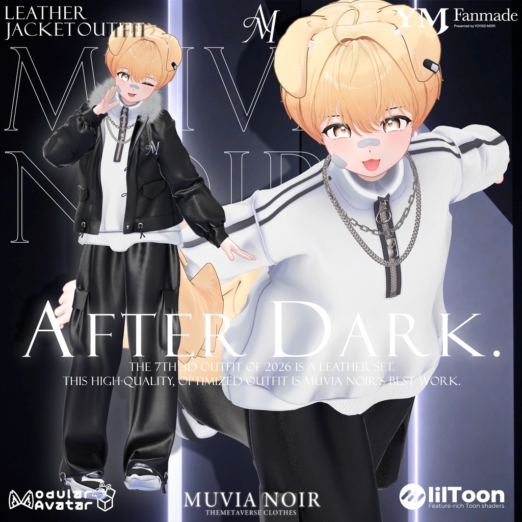 ✨発売記念セール✨【32アバター対応】【YMファンメイド】♰AFTER_DARK♰