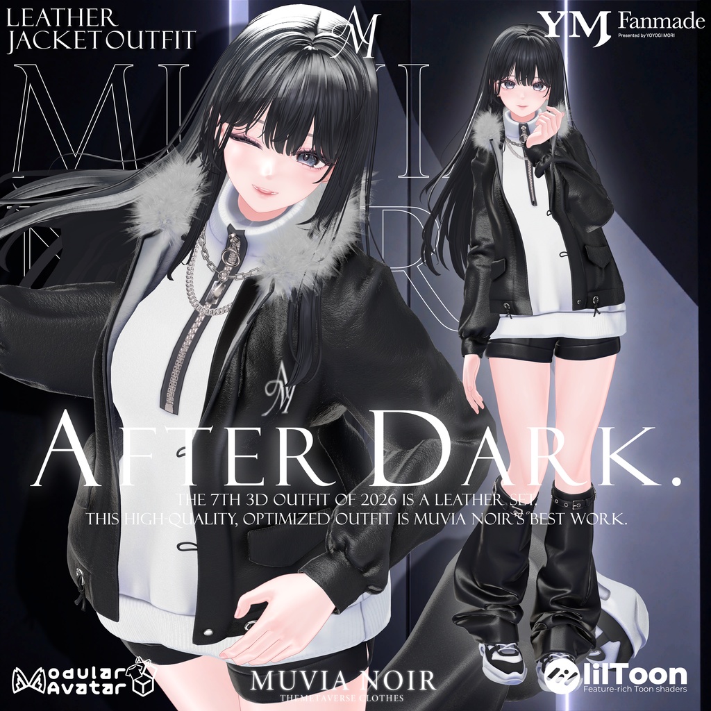 ✨発売記念セール✨【32アバター対応】【YMファンメイド】♰AFTER_DARK♰