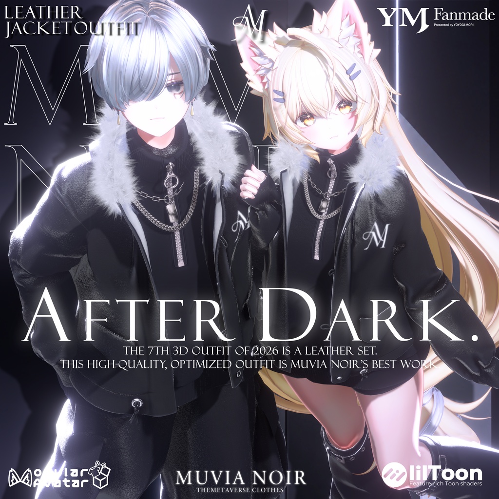 ✨発売記念セール✨【32アバター対応】【YMファンメイド】♰AFTER_DARK♰