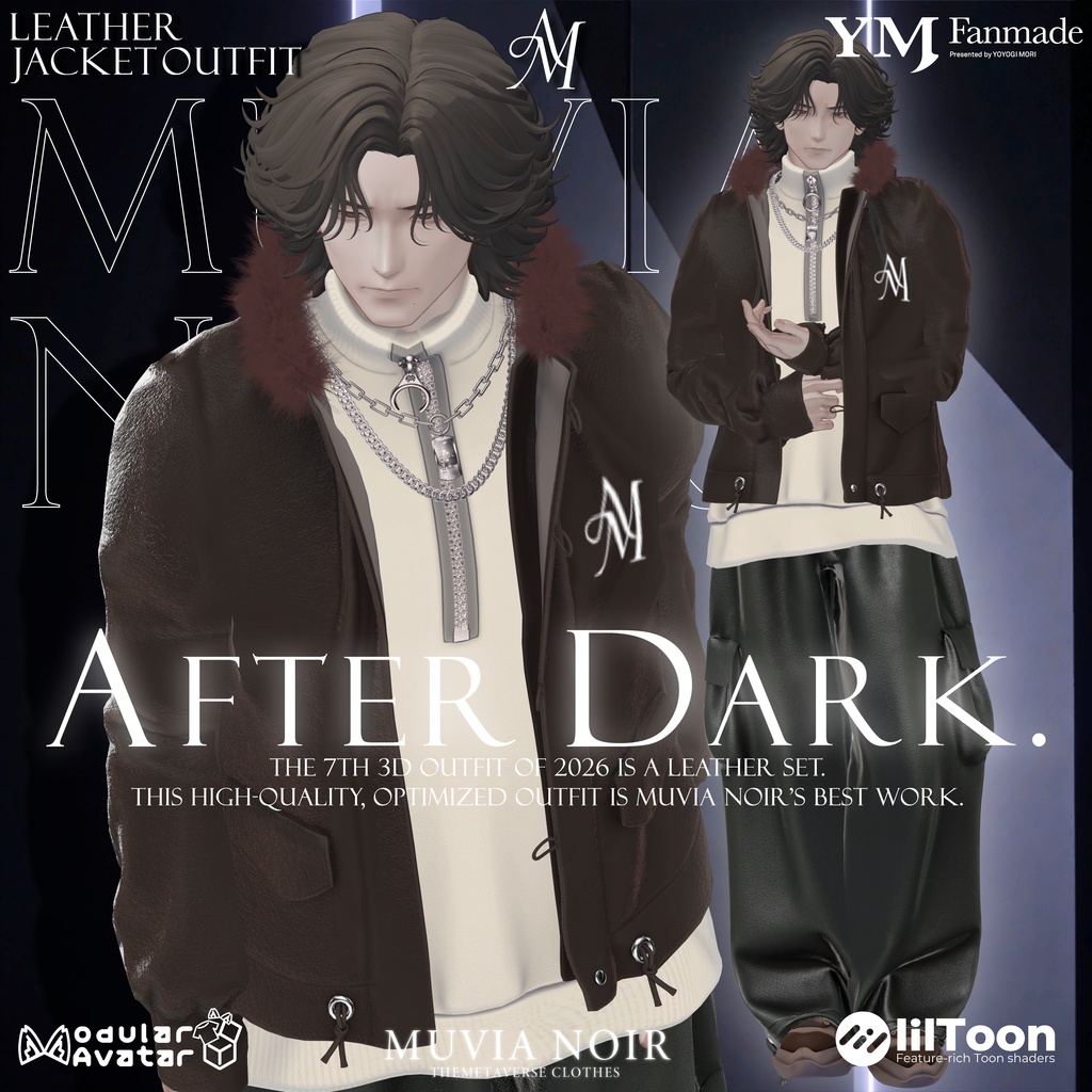 ✨発売記念セール✨【32アバター対応】【YMファンメイド】♰AFTER_DARK♰