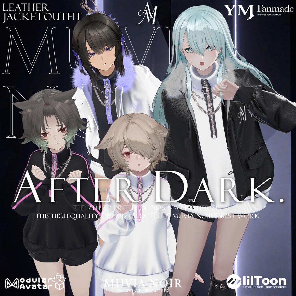 ✨発売記念セール✨【32アバター対応】【YMファンメイド】♰AFTER_DARK♰