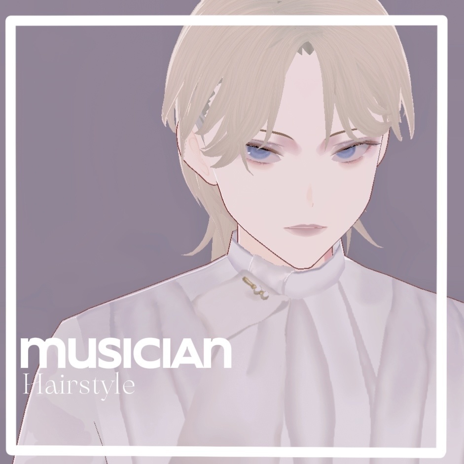[VRoid]Musician Hairstyle