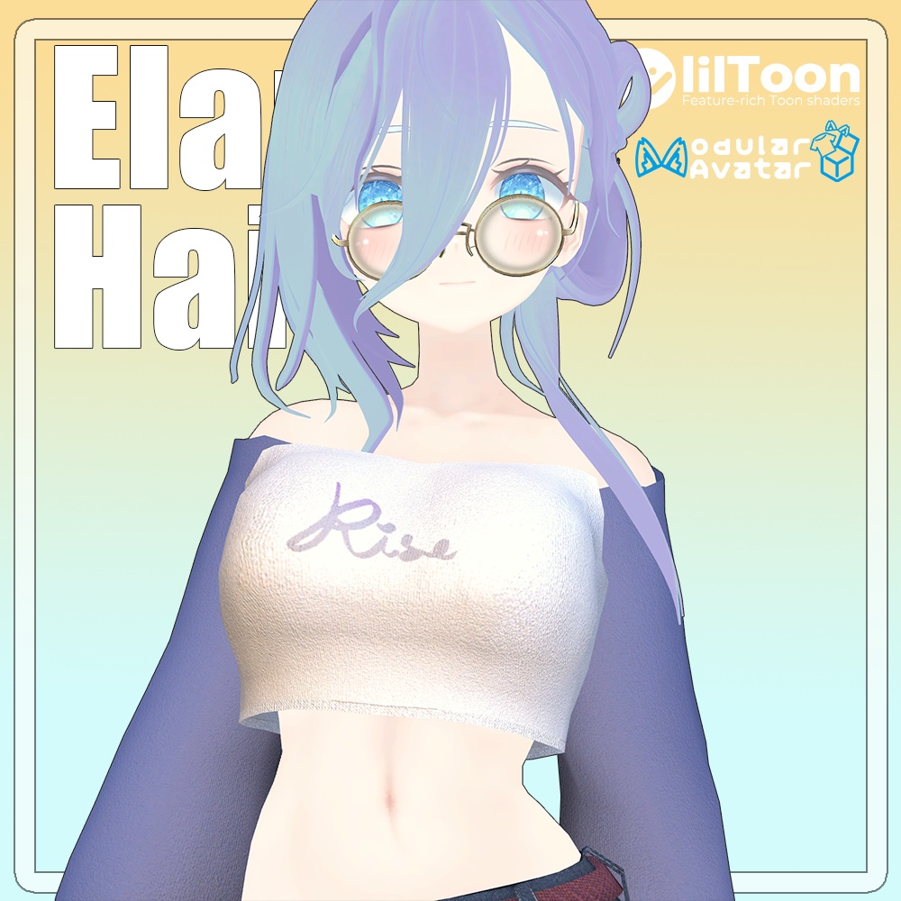 [7Avatar対応髪型]エラニーElanieHair