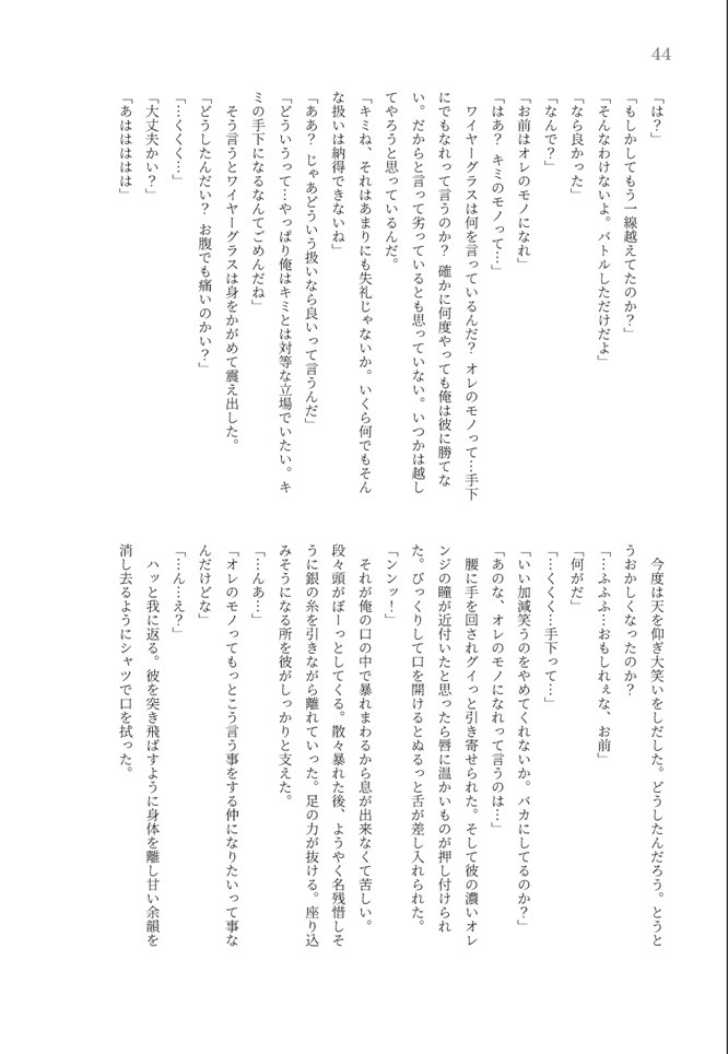 片翼の航跡 かたよくのこうせき