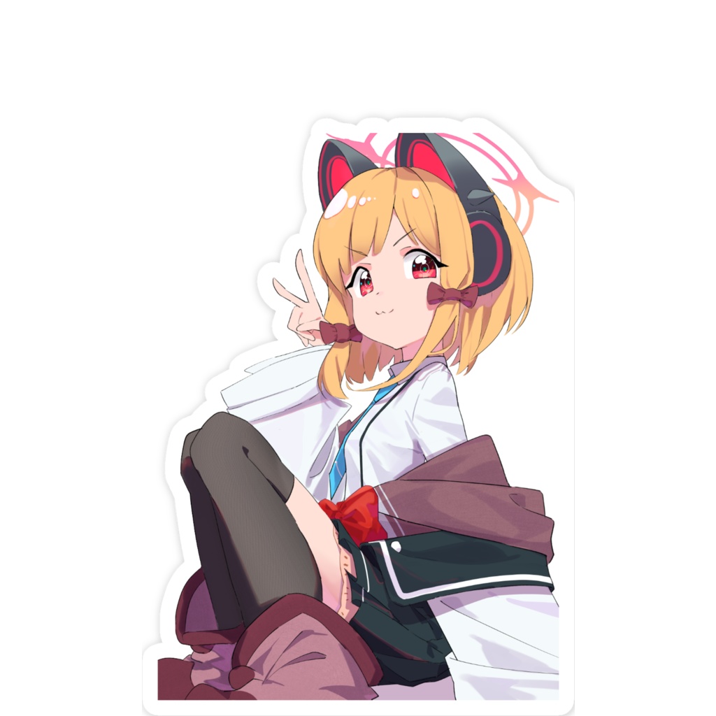 才羽モモイ ステッカー