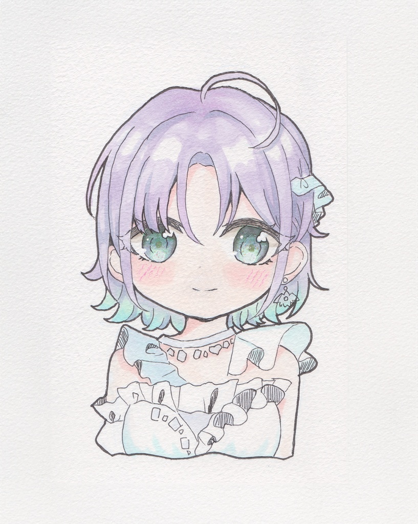 アナログイラスト 浅倉透