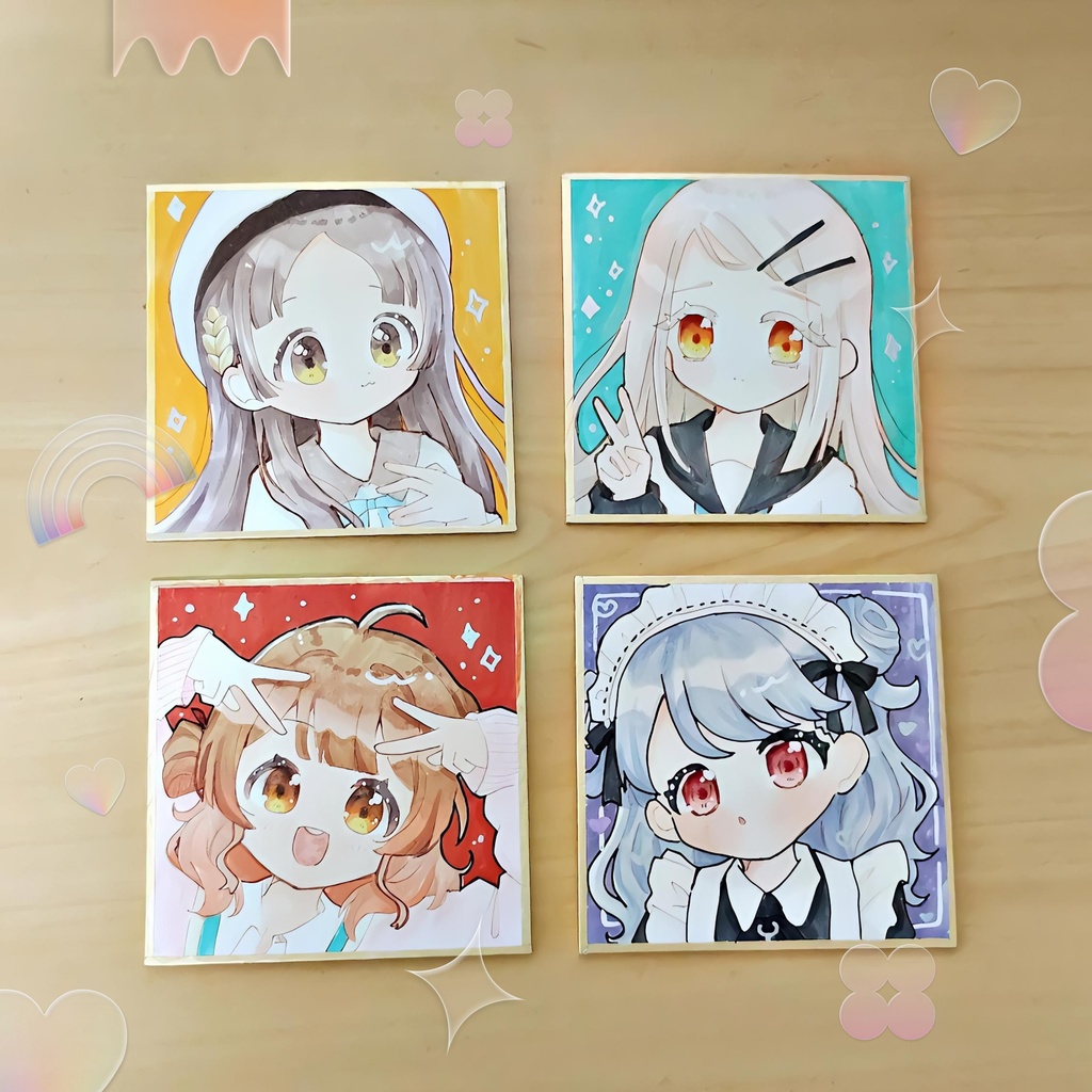豆色紙