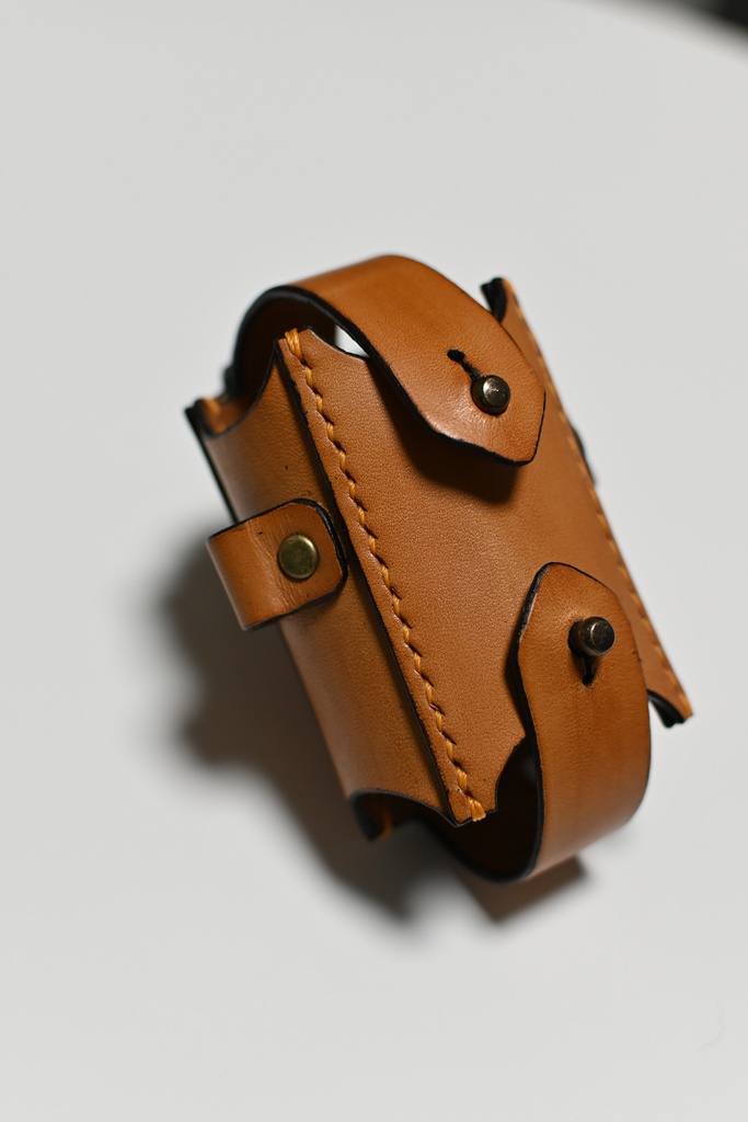 本革 ゴルフボールケース