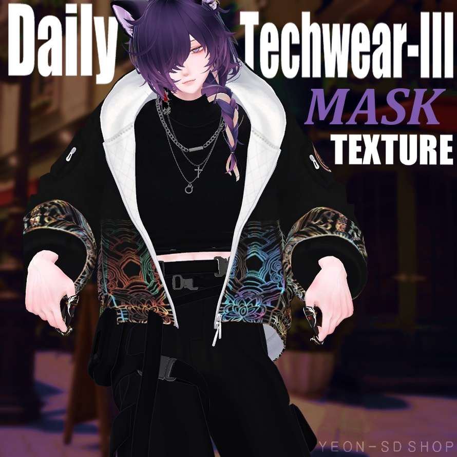 Daily Techwear-III [MASK TEXTURE_ONLY] By Blue Cloud