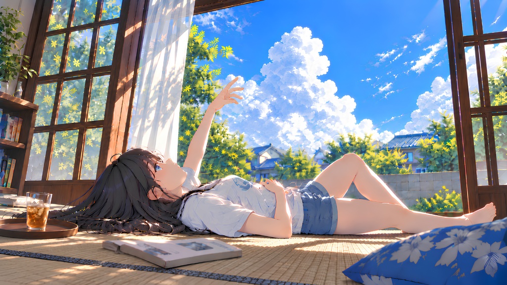 「届かない夏」｜PC用壁紙（無料）