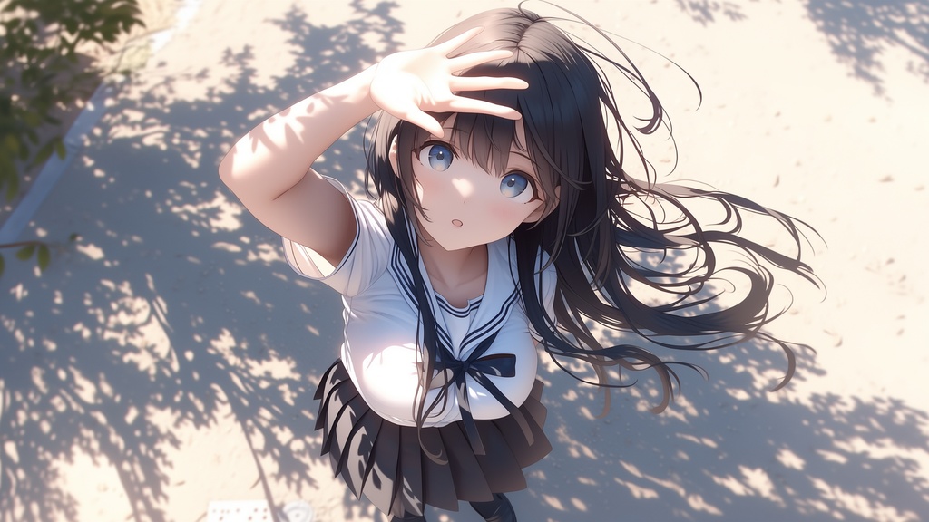 「きみが見上げた、夏の記憶」｜PC用壁紙（無料）
