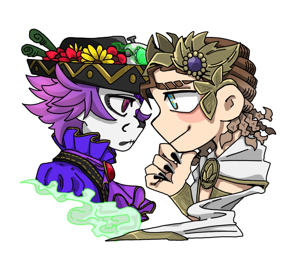 ペアアクリルキーホルダー全6種