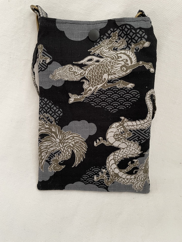 スマホポーチ　鳳凰