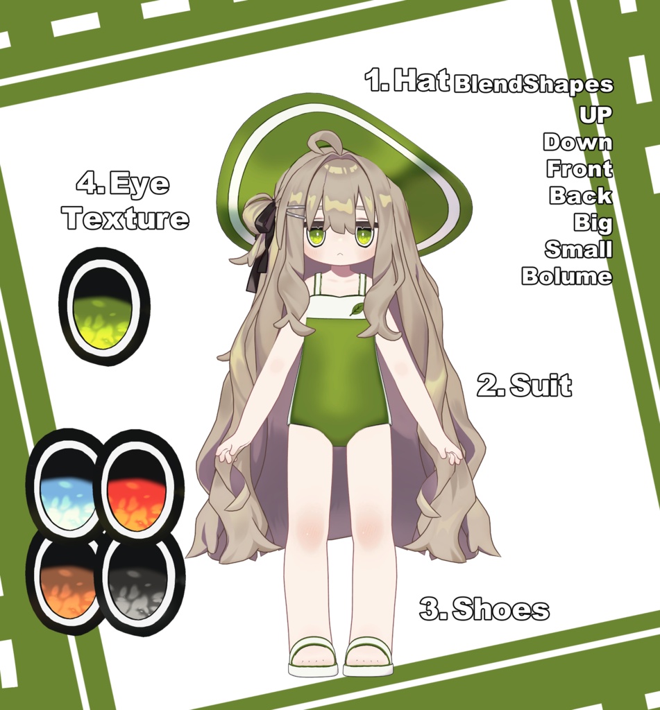 【まめふれんず/Kipfel_全5色(1色無料+4応援版)】 Latte_Suit